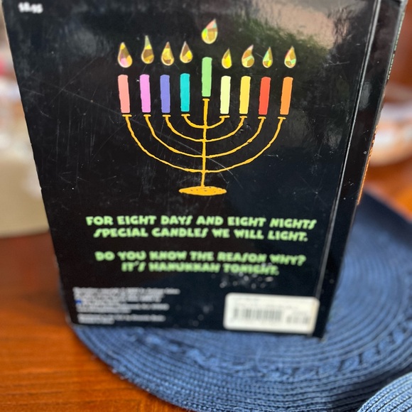 Hanukkah Candles with Menorah 🕎 and Book - Picture 7 of 8